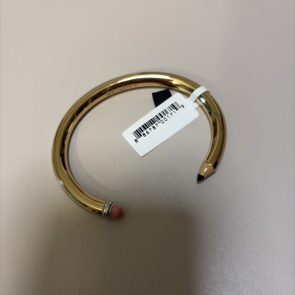 Alex + Ani Pencil Cuff – Standard Bracelet NWT Teacher Gift Classroom